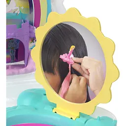 Ігровий набір Polly Pocket Салон краси єдинорога (HKV51) - мініатюра 2