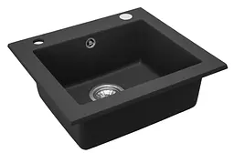 Кухонна мийка гранітна Rea West black ZLE-00120, Чорний