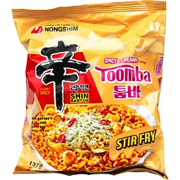 Локшина Шин Рамьон Toomba вершково-гостра Nongshim 137г