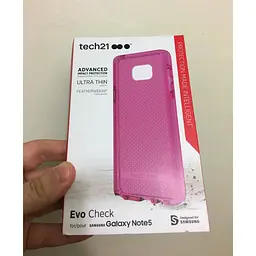 Протиударний чохол Tech21 Evo Check для Samsung Galaxy Note 5 Рожевий - мініатюра 7
