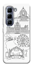 TPU чохол Demsky Kharkiv spirit для Infinix Hot 50 Pro