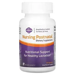 Вітамінно-мінеральні комплекси Nursing Postnatal (при грудному вигодовуванні) 60 капсул Fairhaven Health vit0006193