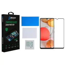 Скло захисне BeCover Samsung Galaxy M22 SM-M225 Black (706907) - мініатюра 3