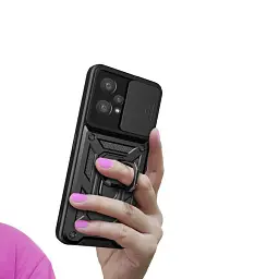 Панель BeCover Military для Realme 9 4G / 9 Pro Plus Black (709562) - мініатюра 3