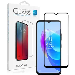 Скло захисне ACCLAB Full Glue Tecno Spark 9 Pro Black (1283126547300)