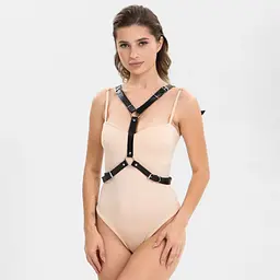 Портупея Крила Babydoll Універсальний.. Чорний 4116 - мініатюра 6