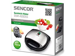 Сендвічниця Sencor SSM 4300SS - мініатюра 2
