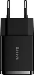 Зарядний пристрій Baseus Compact Charger 2U 10.5W EU black (CCXJ010201) - мініатюра 3