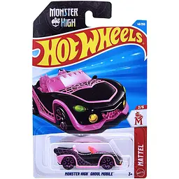Базова машинка Hot Wheels Matell Monster High Ghoul Mobile колір в асортименті (5785) JJK93