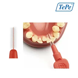 Міжзубна щітка TePe Extra Soft червона (0.5 мм), 25 шт - мініатюра 3