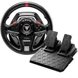 Ігрове кермо з педалями Thrustmaster PC/PS4/PS5 T128 Wheel with Pedals [4160781] [88007]