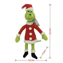 М'яка іграшка Грінч Санта Grinch 30 см - мініатюра 2