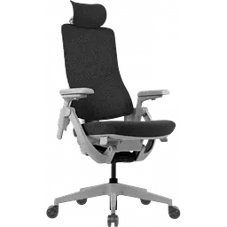 Офісне ергономічне крісло GT Racer B-6314 Fabric Dark Gray/Gray