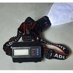 Ліхтар налобний Police PL-176 LED акумуляторний - мініатюра 2