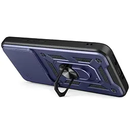 Чохол Ummi Camshield Serge Ring для Xiaomi 15T Синій / Navy - мініатюра 2