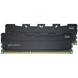 Модуль пам'яті для комп'ютера DDR3 16GB (2x8GB) 1600 MHz Black Kudos eXceleram (EKBLACK3161611AD)