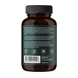 Гриб кордицепс Mind Shi Cordyceps Mushroom 1000 mg, 60 вегакапсул - мініатюра 3