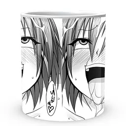 Кухоль GeekLand Ahegao Ахегао anime A 02.43 330 мл білий - мініатюра 2