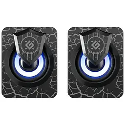 Акустична система Defender Onyx Led USB, чорна (65038) - мініатюра 2