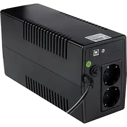 Джерело безперебійного живлення Prologix 800 (PLPU800VA2LED) - мініатюра 3