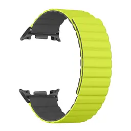 Ремінець ArmorStandart MagLink для Samsung Galaxy Watch 8 / 8 Classic Lime Grey (black connector) (ARM88942)