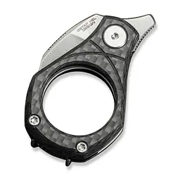 Ніж складаний кишеньковий Civivi Pyrus, (1.6 см) 14C28N / Carbon Fiber темно-сірий - мініатюра 6