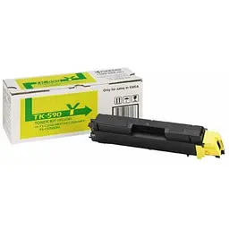 Тонер-картридж Kyocera TK-590Y yellow (FS-C2026/2126/5250) (1T02KVANL0)