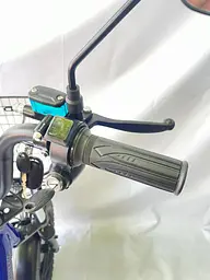 Електровелосипед двомісний Minako Monster (2000W 60V 36Ah) + Гальма гідравліка Синій - мініатюра 6