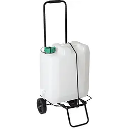 Візок господарський Bo-Camp Luggage Trolley Foldable 35 kg Black (5267281) (DAS302438) - мініатюра 3