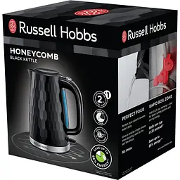 Електрочайник Russell Hobbs Honeycomb Black 26051-70 - мініатюра 10