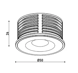 LED модуль Kloodi KDMR16 H26 7W 3K - мініатюра 2