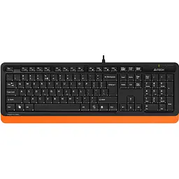 Комплект клавіатура + миша A4Tech Fstyler F1010 Black/Orange [1147551] [114613] - мініатюра 2