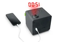 Радіо-годинник з USB та проекцією Muse M-189 P - мініатюра 3