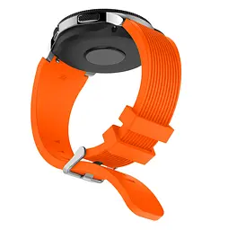 Силіконовий ремінець Watchbands Galaxy для Huawei GT 42mm46mm - помаранчевий ширина кріплення 22мм розмір L (WB001GALAXYORANGEHGT) - мініатюра 3