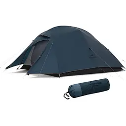 Намет Naturehike Cloud Up 3 UL NH18T030-T-T 20D надлегкий тримісний з футпринтом темно-синій