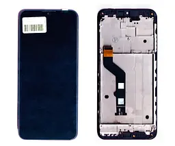 Дисплей Motorola XT2081-1 Moto E7 Plus/XT2083 G9 Play/ Lenovo K12 чорний + рамка