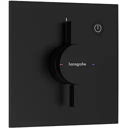 Змішувач для душу Hansgrohe DuoTurn E прихованого монтажу matt black 75617670