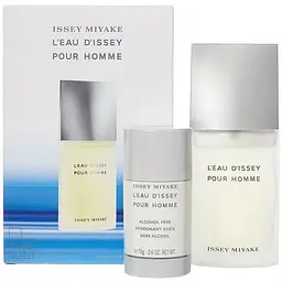 Набор Issey Miyake L'Eau d'Issey Pour Homme: туалетная вода 75 мл + дезодорант 75 мл