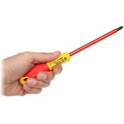 Викрутка хрестова діелектрична ізольвана Stanley FatMax Philips PH2х125 мм VDE 1000V (0-65-416) - мініатюра 2
