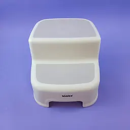 Підставка для ніг дитяча на дві сходинки BM-68076 Bimbo 28*30*25 см. антиковзаючі накладки сіра - мініатюра 2