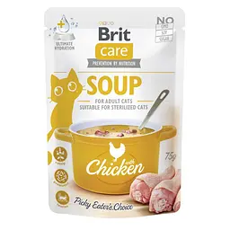 Корм вологий Суп для кішок Brit Care Soup with Chicken з куркою, 75 г - мініатюра 8