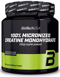 Чистий Мікронізований Креатин BiotechUSA Моногідрат - 300 г