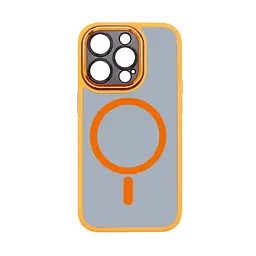 Чехол для Apple iPhone 14 Pro, Unit MagSafe SE, оранжевый, с защитой камеры, магсейф, противоударный, магнитный, панель-накладка с MagSafe, с поддержкой беспроводной зарядки, TPU+PC, защита всего корпуса, ударопрочный, ArmorStandart (ARM75375)