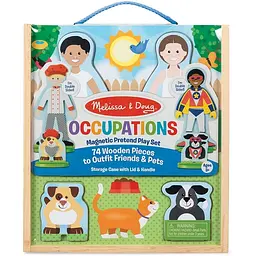 Набір Melissa & Doug Діяльність з магнітними фігурками дерев'яний (MD9309)