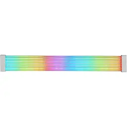 ARGB-оболонка для 16-контактного (8+8) кабелю живлення Mars Gaming MCA-16X, PCIe для відеокарти
