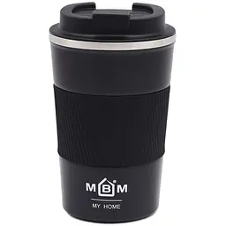 Термочашка МВМ My Home KP-28 S, 380 мл, чорна (KP-28 S BLACK)