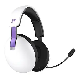 Ігрові навушники бездротові з мікрофоном HATOR HH-30-WV Hellyberry Wireless White-Violet