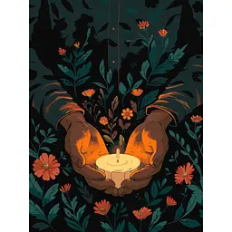 Картина за номерами Надія в долонях ©arttem_illustration 12519-AC 30х40 см