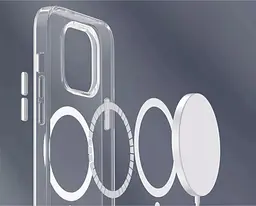 Чохол Blueo Crystal Drop Pro Resistance with MagSafe для Apple iPhone 15 Pro Transparent (B41-I15PTR) [102951] - мініатюра 6