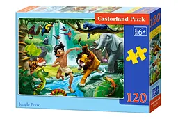 Пазли Castorland Книга джунглів, 120 елементів, 32x23 см, B-13487
